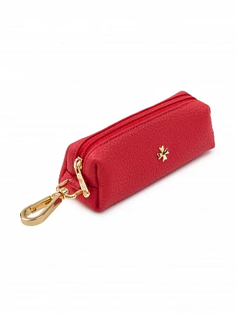 Ключница 9273-Polo Red натуральная кожа Narvin