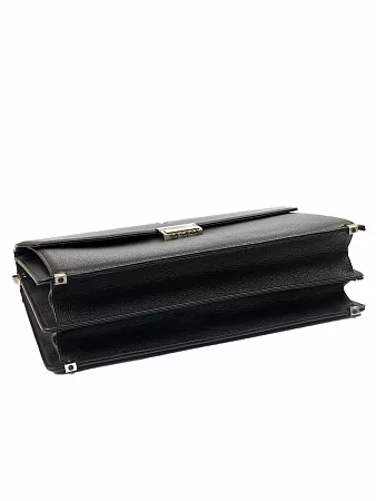 Портфель 9737-Polo Black  из натуральной кожи Narvin