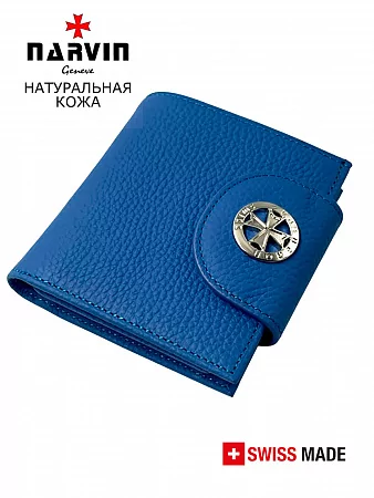 Кошелек женский 9582-Polo Tiffany натуральная кожа Narvin