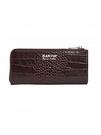 Ключница 9280-Croco Brown натуральная кожа NARVIN