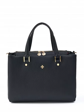 Сумка 9804-Polo Black натуральная кожа Narvin