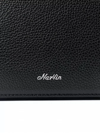 Портфель 9737-Polo Black  из натуральной кожи Narvin