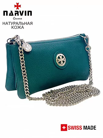 Клатч 9245-Polo Ocean натуральная кожа NARVIN