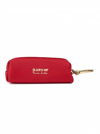 Ключница 9273-Polo Red натуральная кожа Narvin