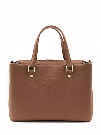 Сумка 9804-Polo Caramel натуральная кожа Narvin