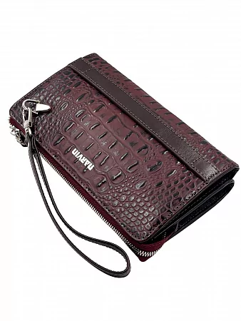 Клатч мужской Narvin 9450-Bambino Burgundy