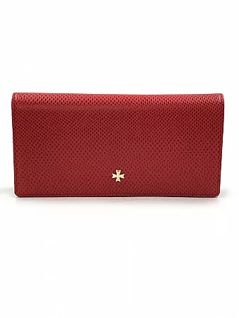Кошелек 9680-Aspinal Red натуральная кожа Narvin