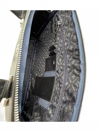 Сумка портфель 9751-Aligro Black  из натуральной кожи NARVIN