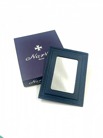 Зеркальце для косметички 9100-Polo D.Blue