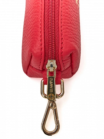 Ключница 9272-Polo Red натуральная кожа Narvin
